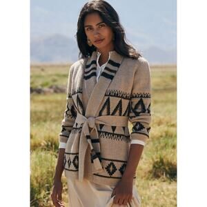 Overland Sylvia Alpaca Wool Cardigan size XS